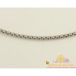 Серебряная женская цепочка 45 сантиметров 800506с , Gold & Silver Gold & Silver, Украина